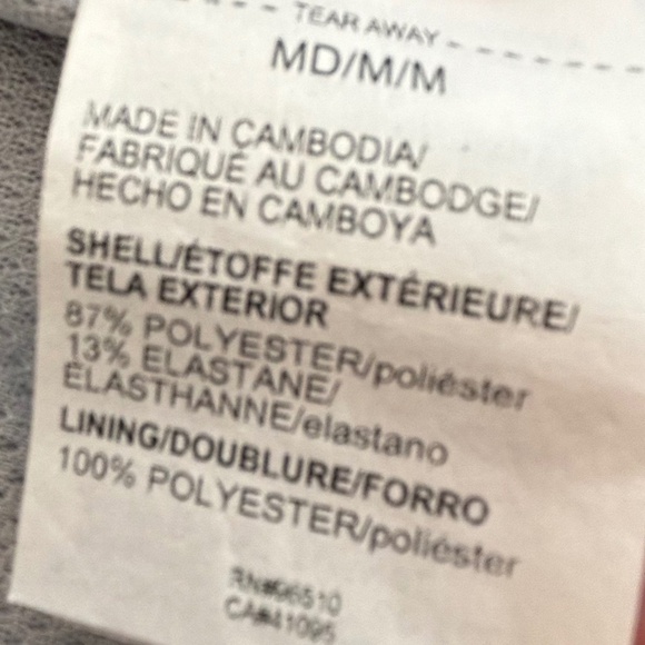 Under Armour NWT ladies loose fit lightweight jacket two tone grey size M - Picture 15 of 16